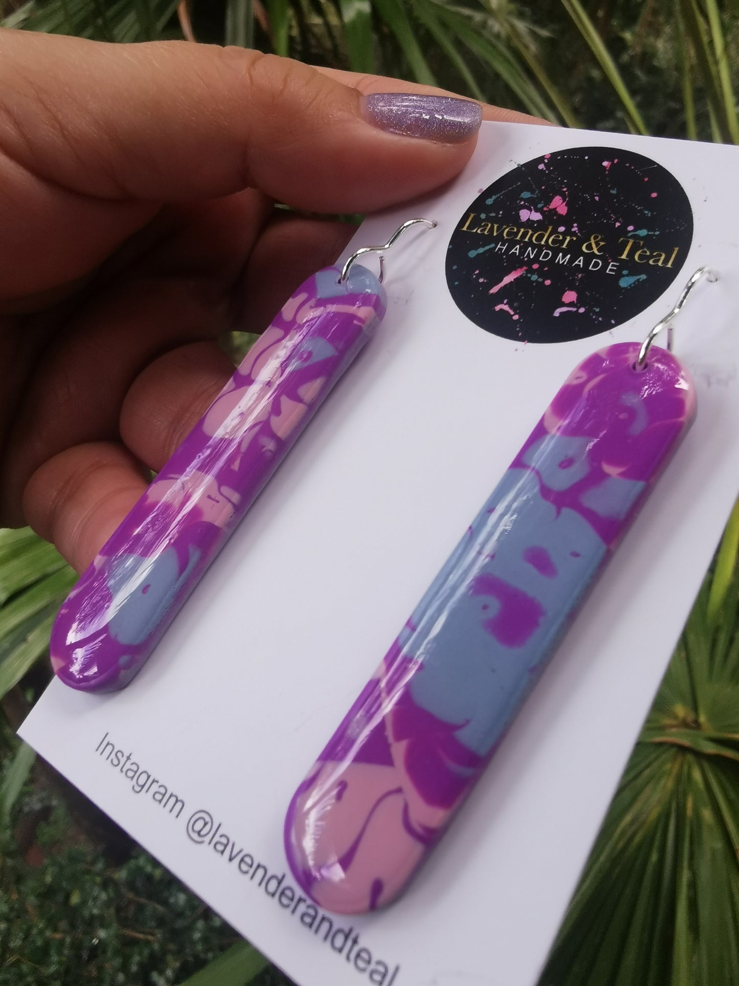 Mokume Gane Popsicle Stick Hooks