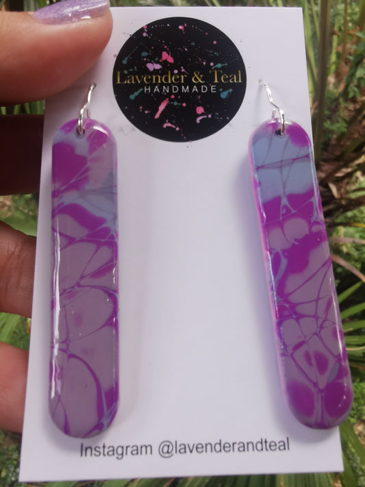 Mokume Gane Popsicle Stick Hooks