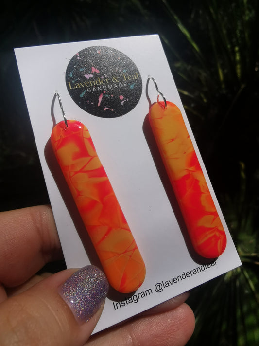 Mokume Gane Popsicle Stick Hooks